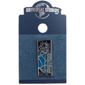 Universal Studios Jurassic World Stained Glass Pin